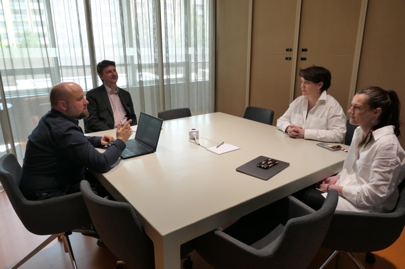 projekta komanda darba grupā