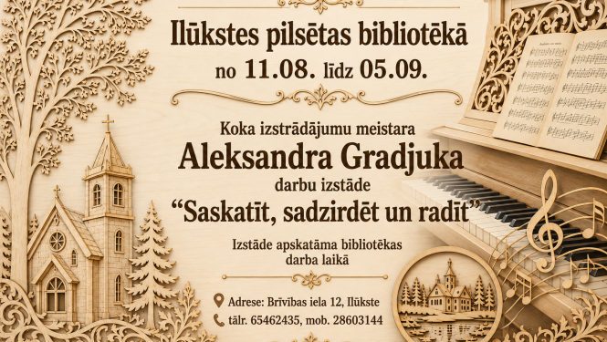 Izstādes afiša mājaslapai