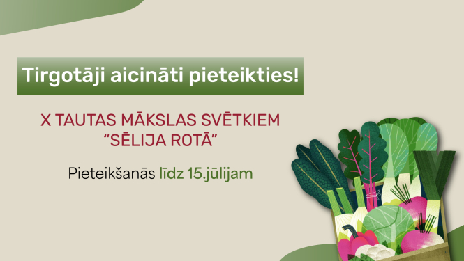 Piesakies tirdziņam