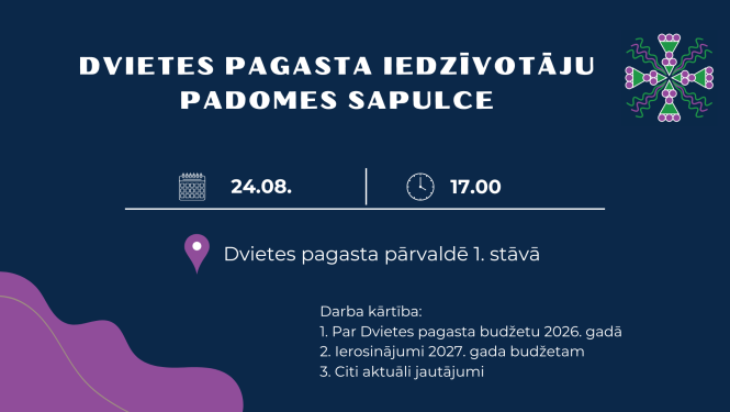 Dvietes pag. iedzīvotāju sapulce