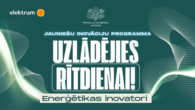 Uzlādējies rītdienai - vizuālis