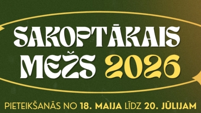 Sakoptākais mežs afiša