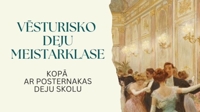 Vēsturisko deju meistarklases afiša