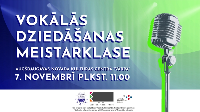 Vokālās dziedāšanas meistarklase
