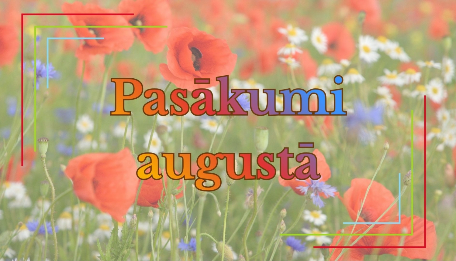 pasākumi