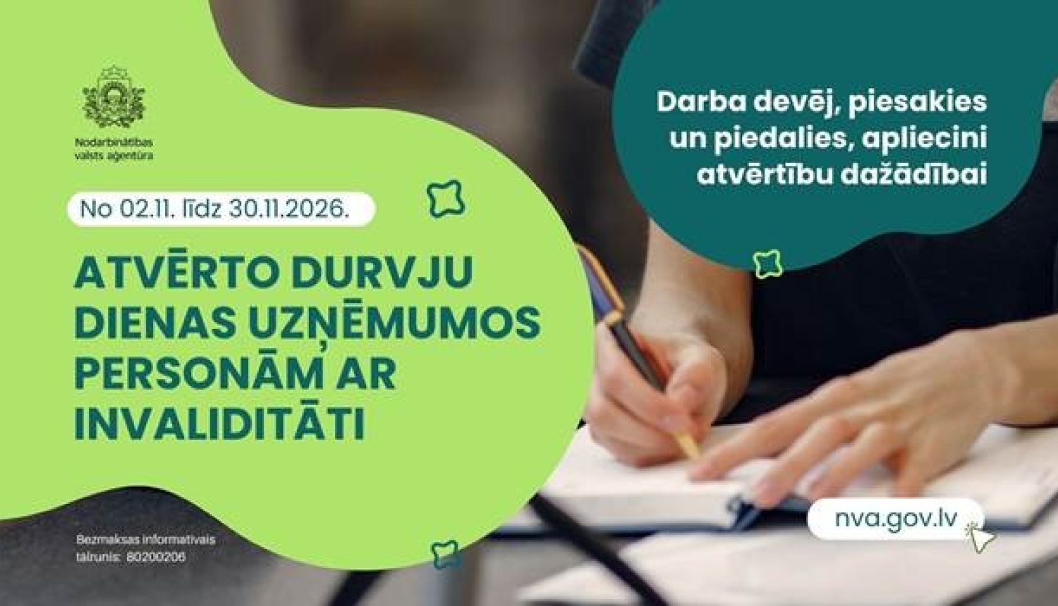 Atvērto durvju dienas uzņēmumos personām ar invaliditāti