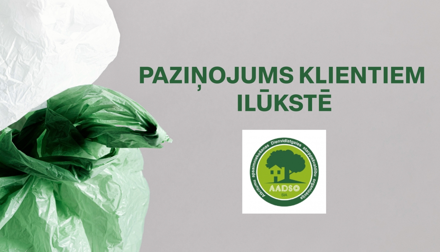 paziņojums klientiem Ilūkstē