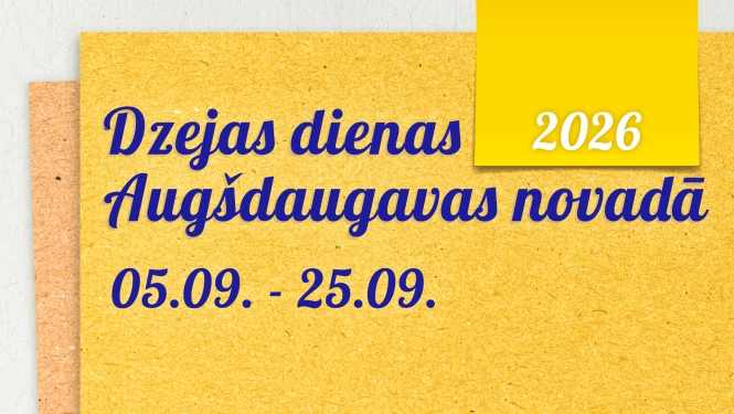 Dzejas dienas 2026