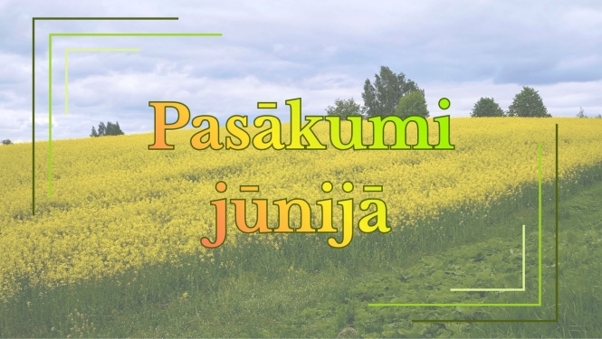 Pasākumi