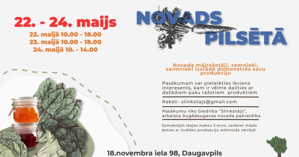 Daugavpilī trīs dienas saimniekos vietējie mājražotāji un amatnieki