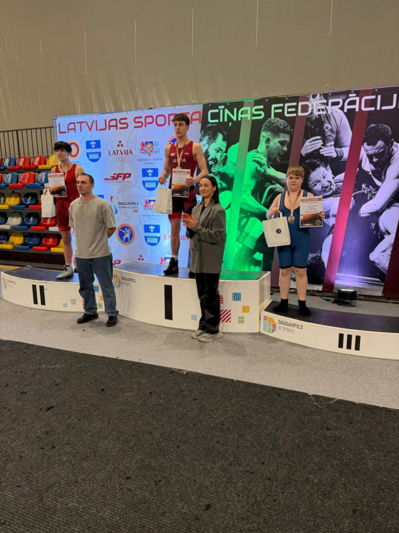 Apbalvotie sportisti