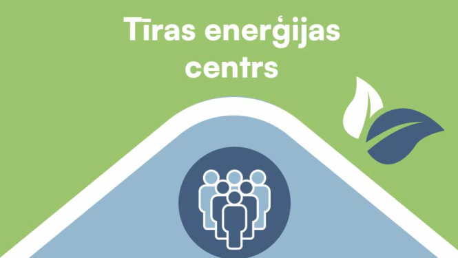 "Tīras enerģijas centrs" logo