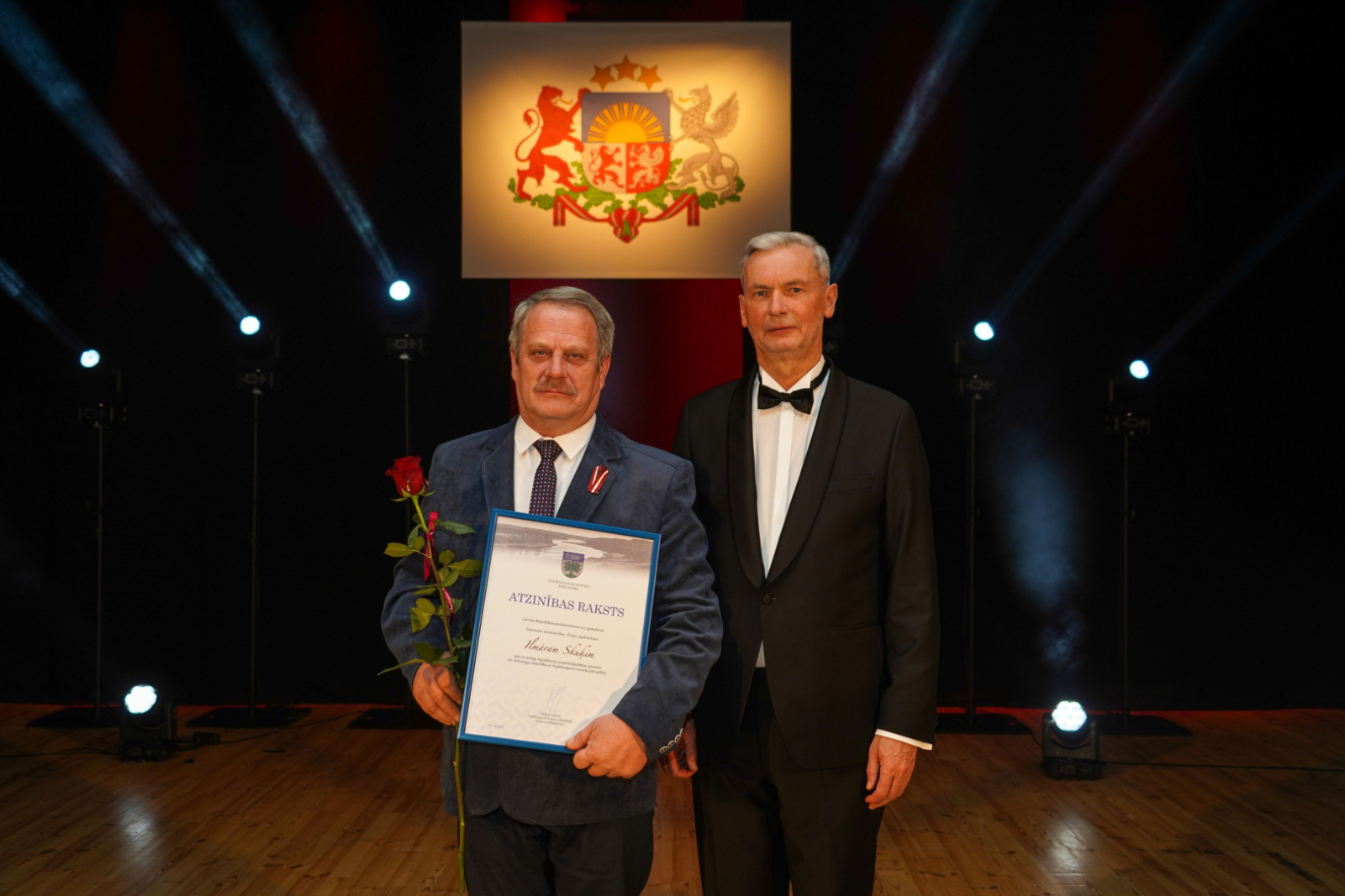 Atzinības rakstu šogad saņēma ZS „Ūsiņi” īpašnieks Ilmārs Skuķis