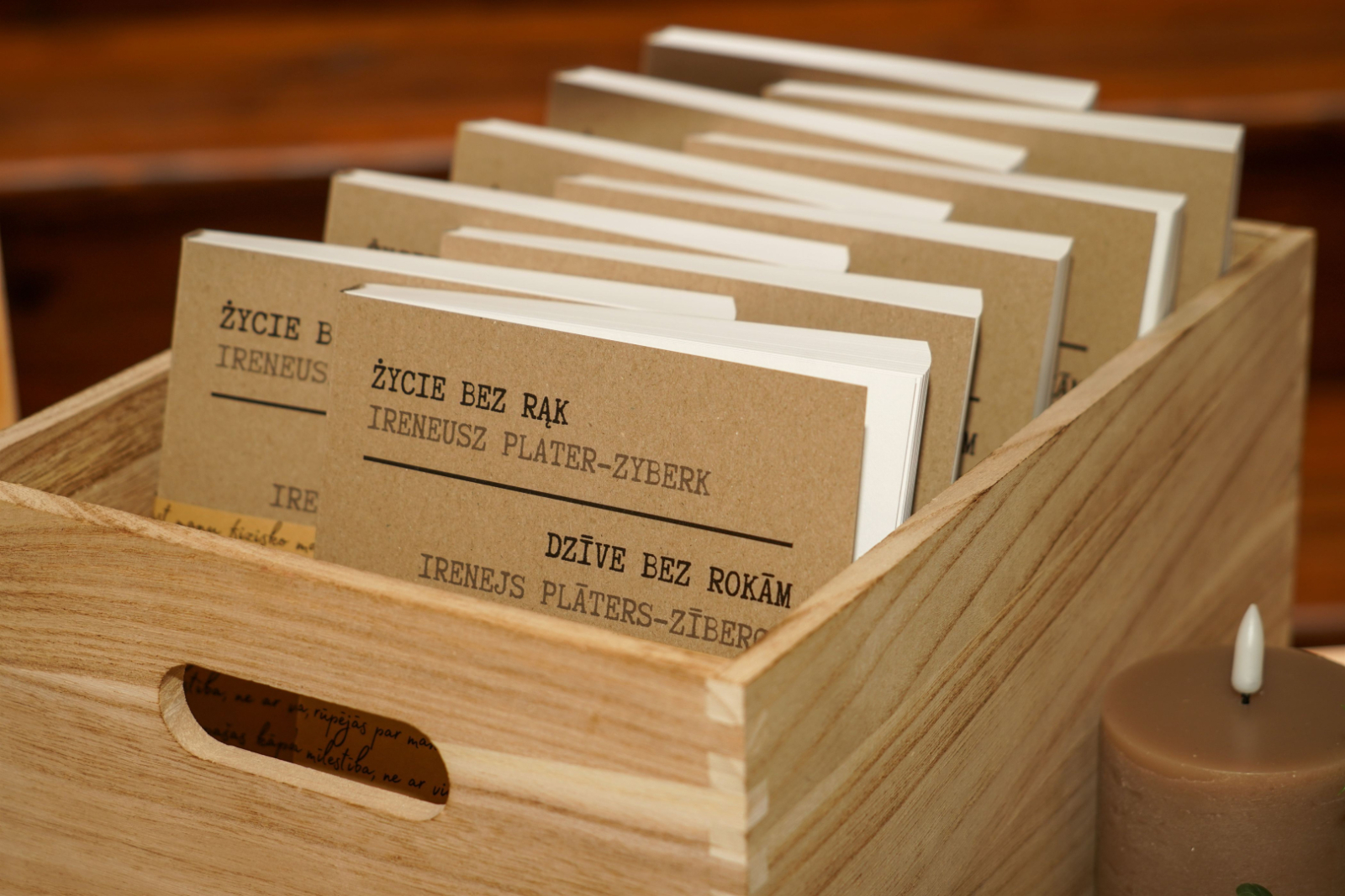 Grāfa Ireneja Plātera-Zīberga grāmata „Dzīve bez rokām”