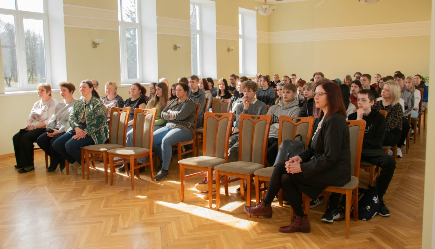 Novada skolēni Bebrenē Karjeras dienas ietvaros