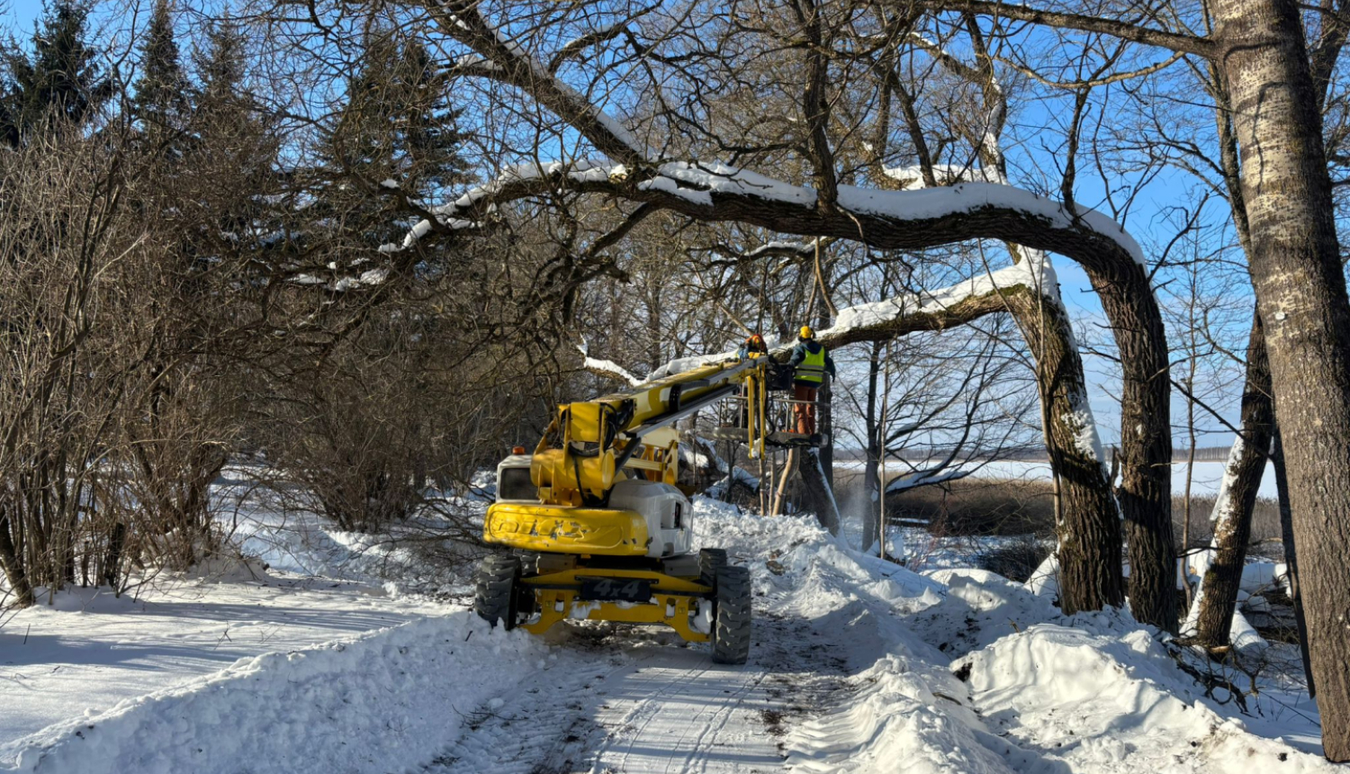 Projekta norise: teritorijas labiekārtošana