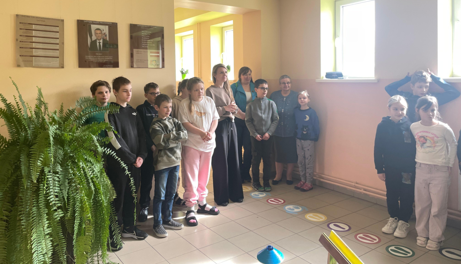 Skolēni Vaboles pamatskola