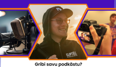 Purple and Orange Modern Digital Marketing Course Poster